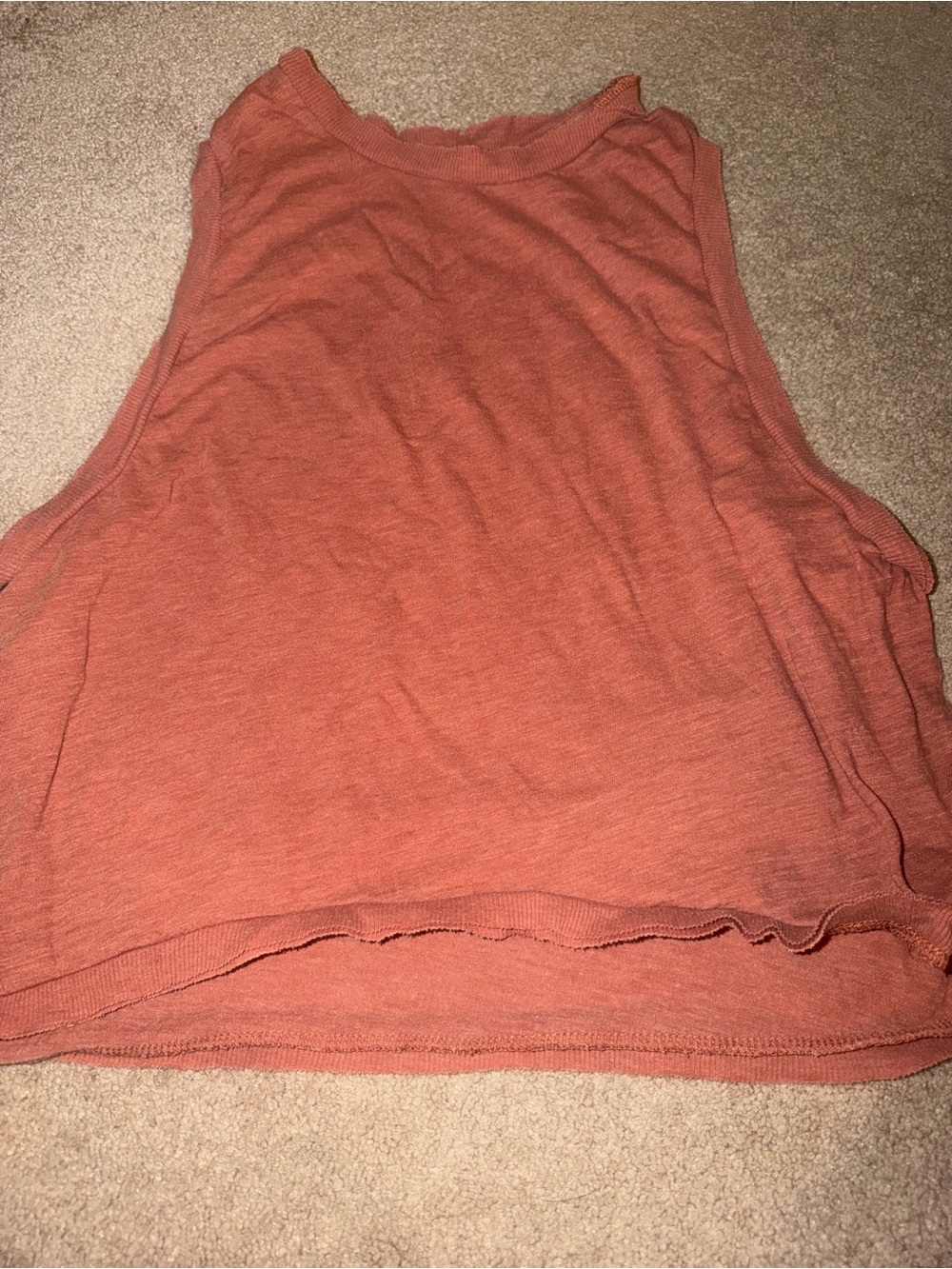 Free movement by free people tank top burnt orange size small